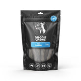 Doggie Chews Fish Fingers 125g pack, long lasting natural air-dried fish dog treats.